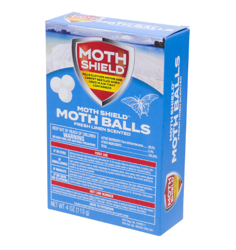 42733 Moth Shield Fresh Linen Moth Balls – CK TRADING