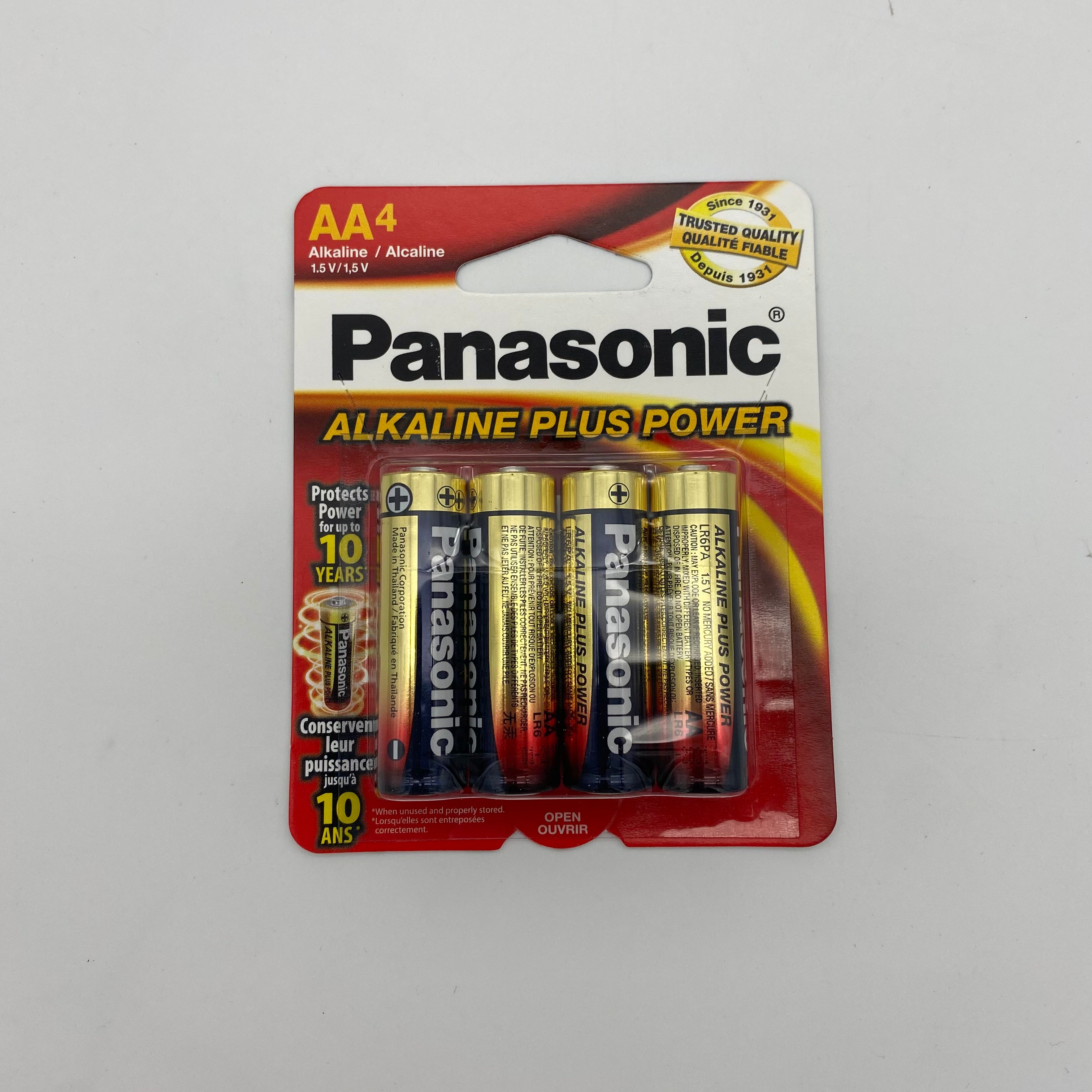 Panasonic Alkaline Battery AA-4pk – CK TRADING